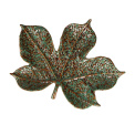 Set of 2 Sfogliami leaf-shaped platters - 1