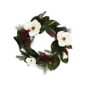 Lavinia arrangement with white flowers 55cm - 1