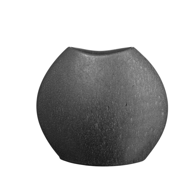 vase Moon 24x25x9cm black iron - 1