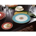 Talerz Samarkand 30cm bufetowy aquamarin - 3