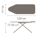 Ironing board C SSUH 124x45cm Titan Oval - 2