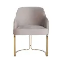 RI.S4492 KRZESŁO 81x60x60cm HADLEY GOLD VELVET KHAKI FR-QUARTZ 903 - 3