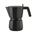 Aluminum Moka Pressure Coffee Maker 6-cup black - 2