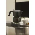 Aluminum Moka Pressure Coffee Maker 6-cup black - 3