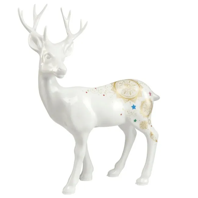 Figurka Renifer Mandala 27x21cm