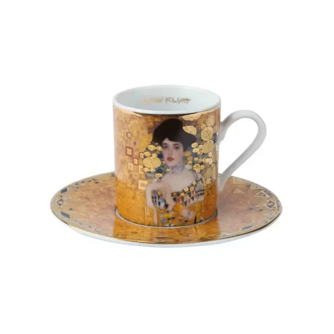 Filiżanka ze spodkiem Adele 100ml Gustav Klimt