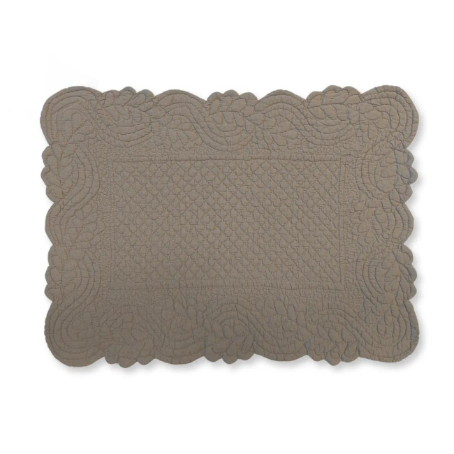 Morphee placemat 50x35cm dark brown