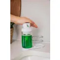 Dozownik do płynu ze stojakiem na gąbkę 350ml - 4