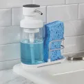 Dozownik do płynu ze stojakiem na gąbkę 350ml - 5