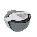 Zestaw trzech misek kuchennych Charcoal Grey - 2