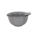 Set of three kitchen bowls dark grey - 3