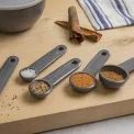 Set of 5 Kitchen Measuring Cups dark grey - 4