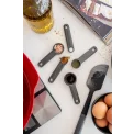Set of 5 Kitchen Measuring Cups dark grey - 2