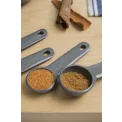 Set of 5 Kitchen Measuring Cups dark grey - 3