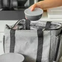 Komplet 4 misek kuchennych z pokrywkami Charcoal Grey - 5