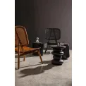 Stolik kawowy Lopez 40x45cm czarny - 3
