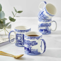 Blue Italian Mug 250ml - 3