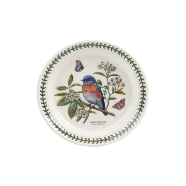 Talerz Botanic Garden Birds 15cm deserowy Western Bluebird (II gatunek) - 1
