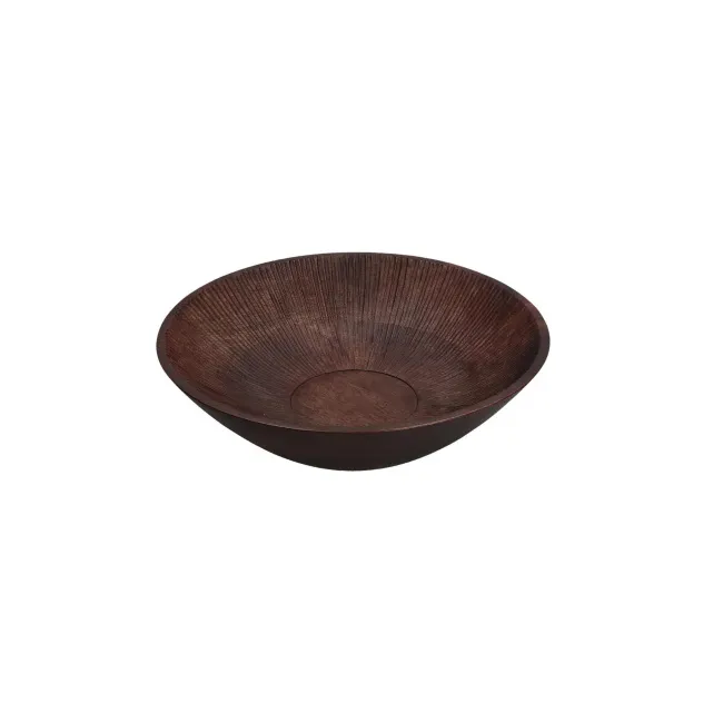 Set of 2 Perseo Mango Wood Bowls L