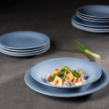 Color Loop Horizon 12-piece Plate Set (for 4 people) - 4