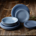 Color Loop Horizon 12-piece Plate Set (for 4 people) - 5