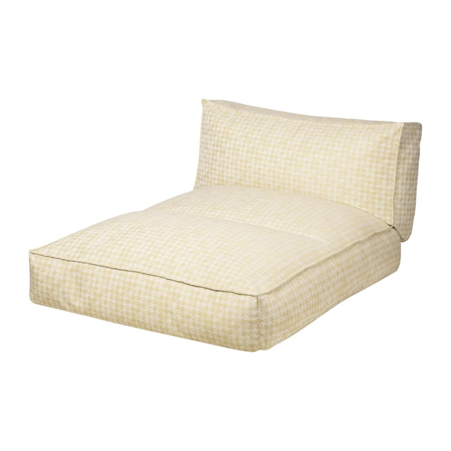 Łóżko ogrodowe Stay 120x190 w pepitkę Sun - 1