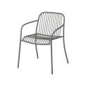 Krzesło ogrodowe Yua Wire granite grey - 1