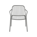 Krzesło ogrodowe Yua Wire granite grey - 3