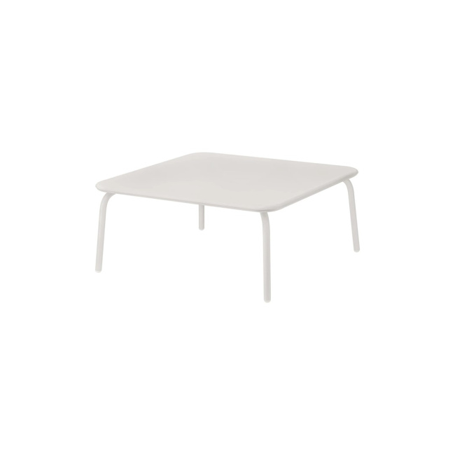 Garden coffee table Yua 80x80cm Silk Grey