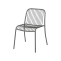 Garden chair Yua Wire Granite Gray - 1