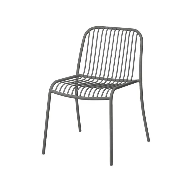 Garden chair Yua Wire Granite Gray