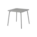 Garden table Yua 80x80cm granite grey - 1
