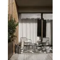 Stolik ogrodowy Yua 80cm kawowy okrągły Granite Grey - 4