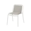 Back cushion Yua 39x66cm Melange Grey - 4