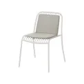 Back cushion Yua 39x66cm Melange Grey - 4
