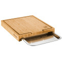 Cutting board for BBQ 39x30cm with drawer - 1