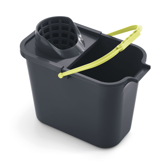 Rectangular 12L bucket with wringer - 1