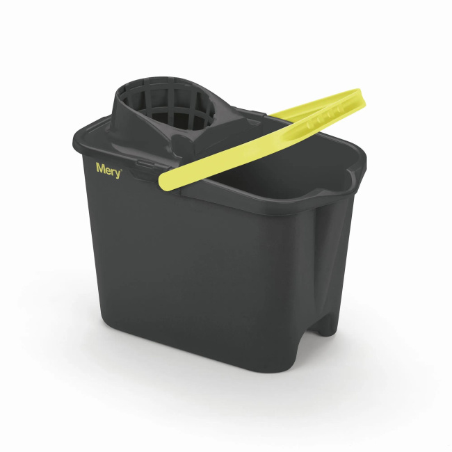 Rectangular bucket with wringer 14L