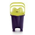 Rectangular bucket 14L with wringer and wheels - 5