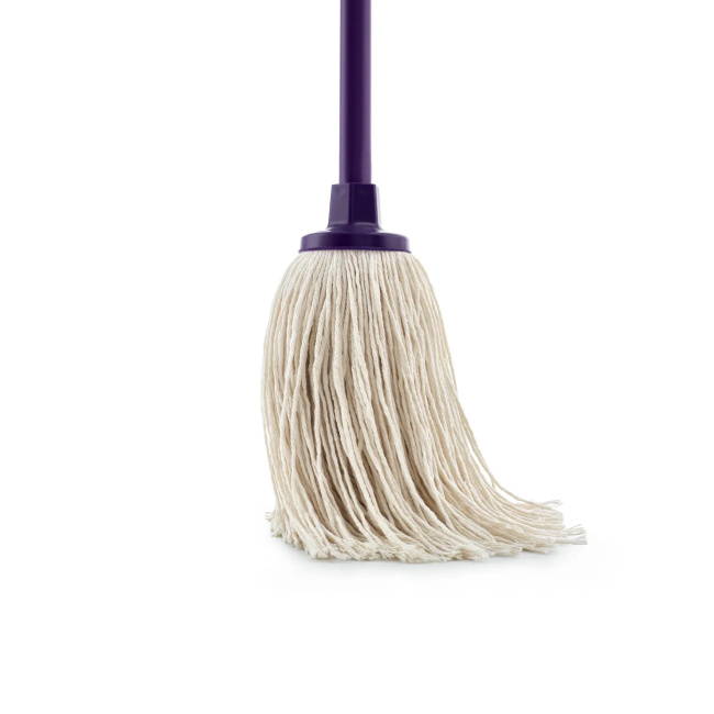 Cotton mop head attachment