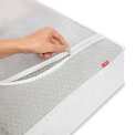 Underbed clothing storage bag with moth disk - 4