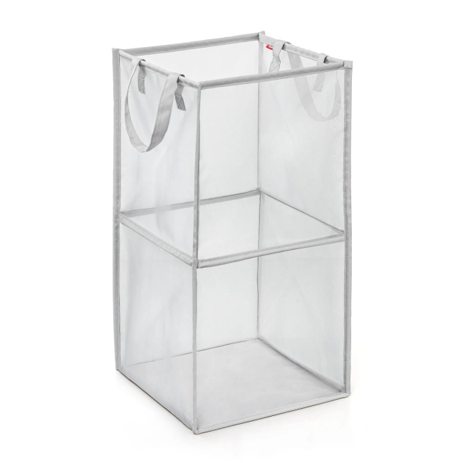 Folding storage bin
