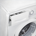 Front-loading washing machine cover White  - 3