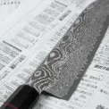 Nóż Namishibuki 18cm Santoku + Saya - 4