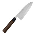knife  Aogami Pro 16,5cm oak - 1