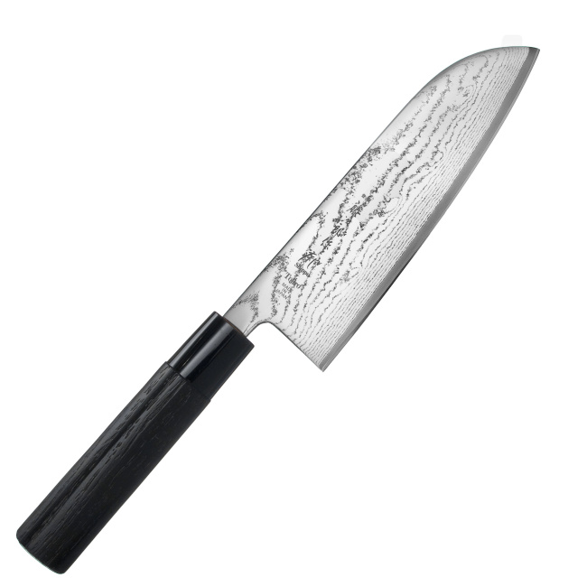 Nóż Shippu Black VG-10 16,5cm Santoku