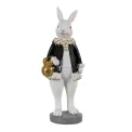 Figurka dekoracyjna 20x7cm black-white - 1