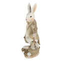 Decorative Figurine 16x12cm Rabbit Beige-Brown - 3