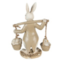 Decorative Figurine 16x12cm Rabbit Beige-Brown - 2
