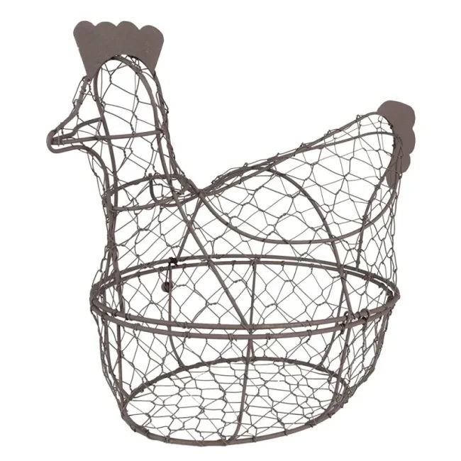 Wire Chicken Basket 38x21x30cm - 1